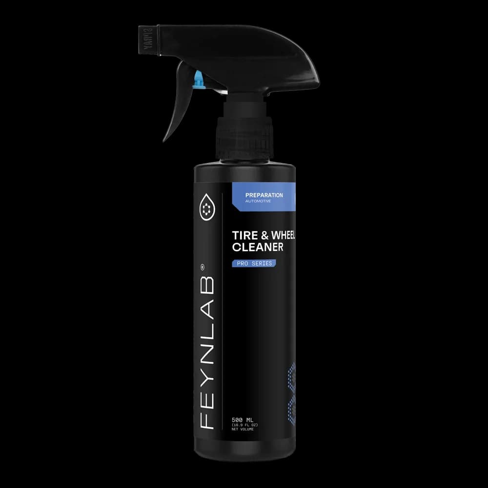 Přední strana FEYNLAB Tire & Wheel Cleaner 500ml - profesionální čistič pneumatik a disků kol